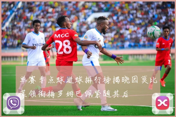 单赛季点球进球排行榜揭晓因莫比莱领衔梅罗姆巴佩紧随其后